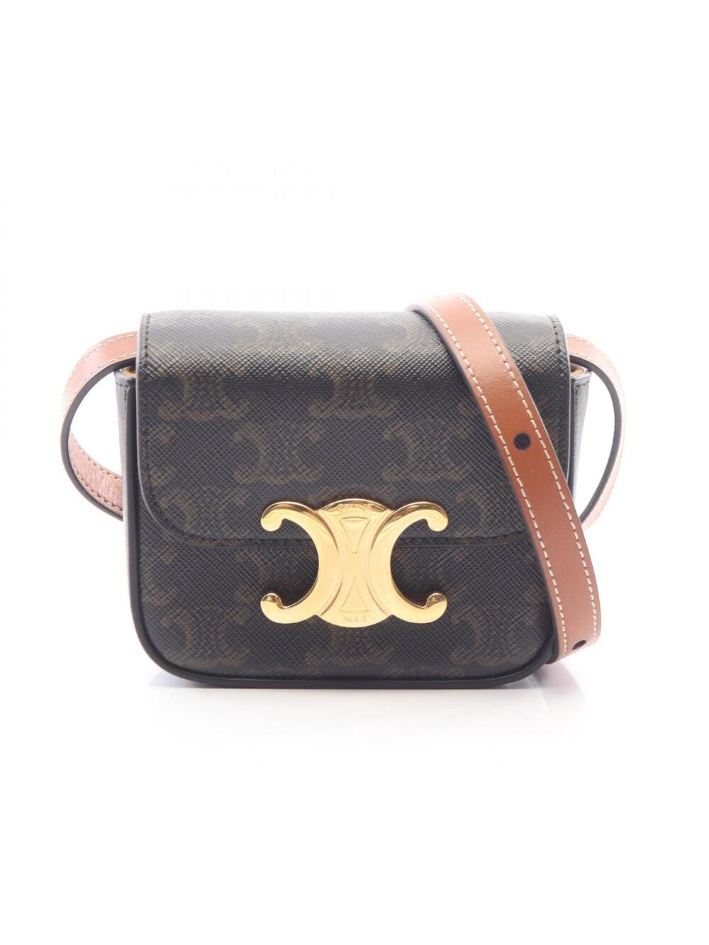 Celine Mini-Claude Triomphe Crossbody #345863C11B